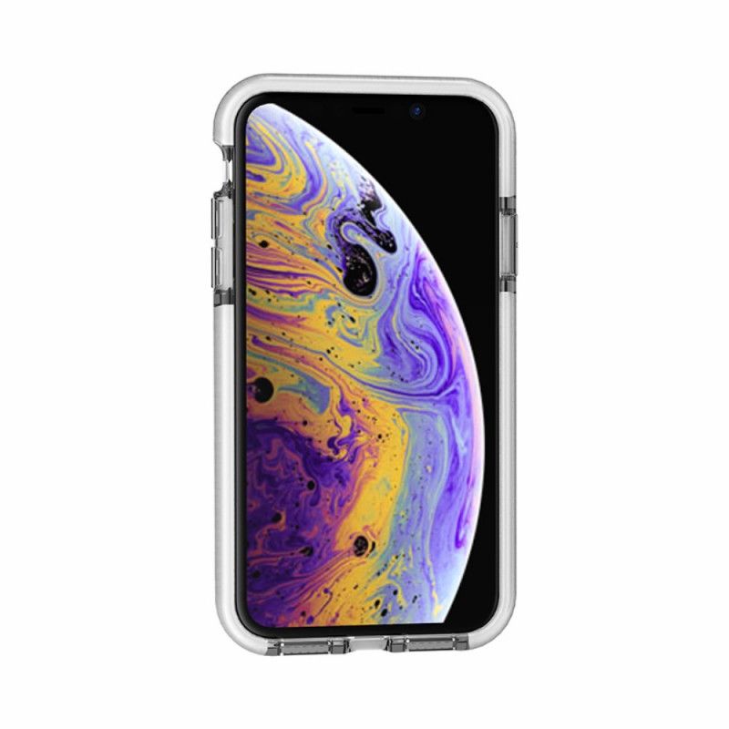 Hülle Für iPhone 11 Pro Schwarz Transparente Diamanttextur