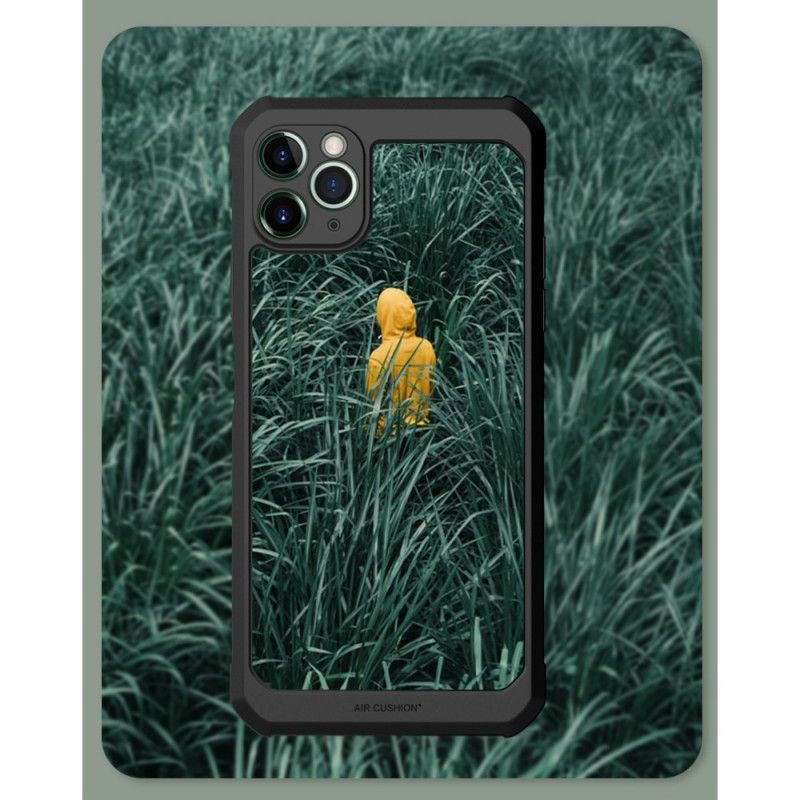 Hülle Für iPhone 11 Pro Schwarz Transparenter X-Level-Hybrid