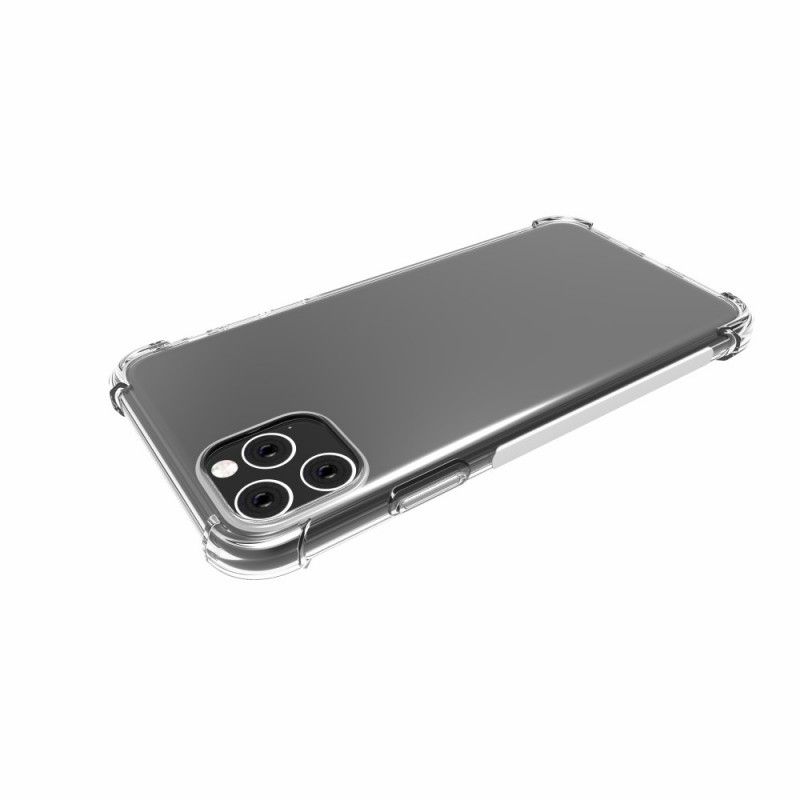 Hülle Für iPhone 11 Pro Transparente Verstärkte Ecken