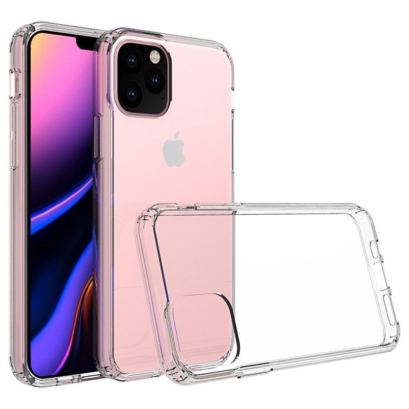 Hülle Für iPhone 11 Pro Transparentes Hybrid-Design