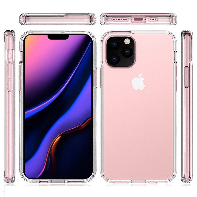 Hülle Für iPhone 11 Pro Transparentes Hybrid-Design