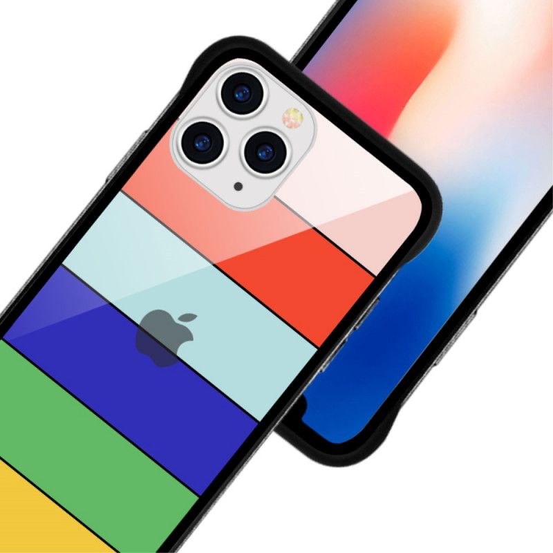 Hülle iPhone 11 Pro Gelb Nxe Regenbogenserie