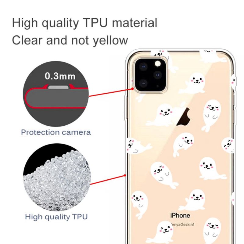 Hülle iPhone 11 Pro Handyhülle Oberste Seelöwen