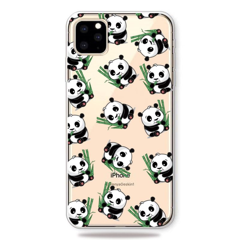 Hülle iPhone 11 Pro Kleine Pandas