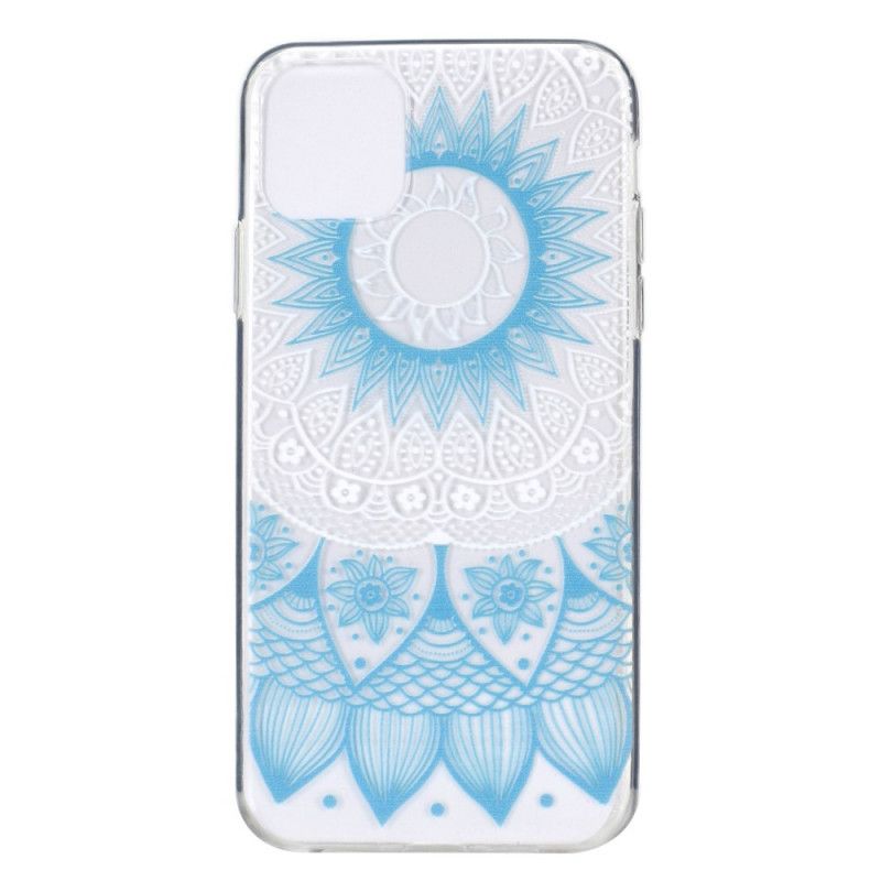 Hülle iPhone 11 Pro Pink Handyhülle Transparentes Buntes Mandala