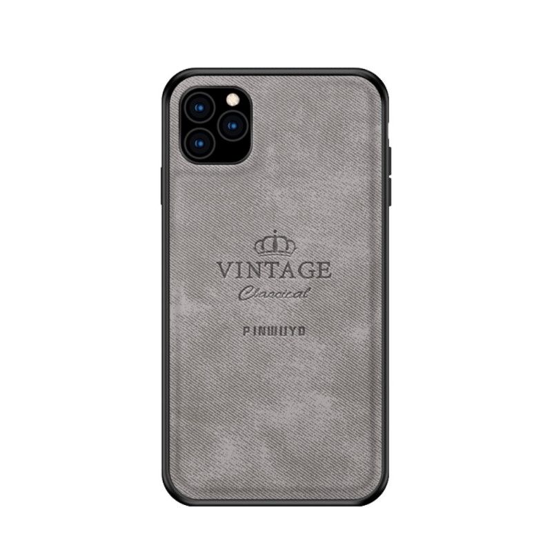 Hülle iPhone 11 Pro Schwarz Ehrenwerter Vintage Pinwuyo