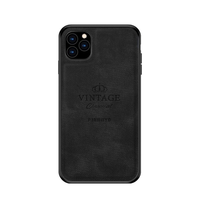 Hülle iPhone 11 Pro Schwarz Ehrenwerter Vintage Pinwuyo