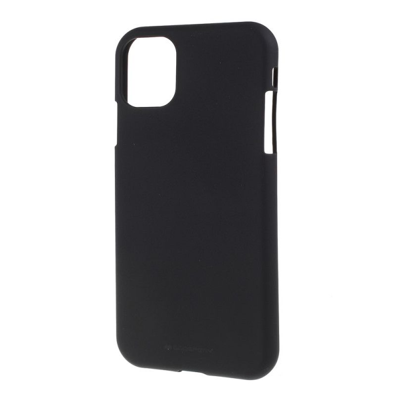 Hülle iPhone 11 Pro Schwarz Handyhülle Matte Quecksilbergansperie