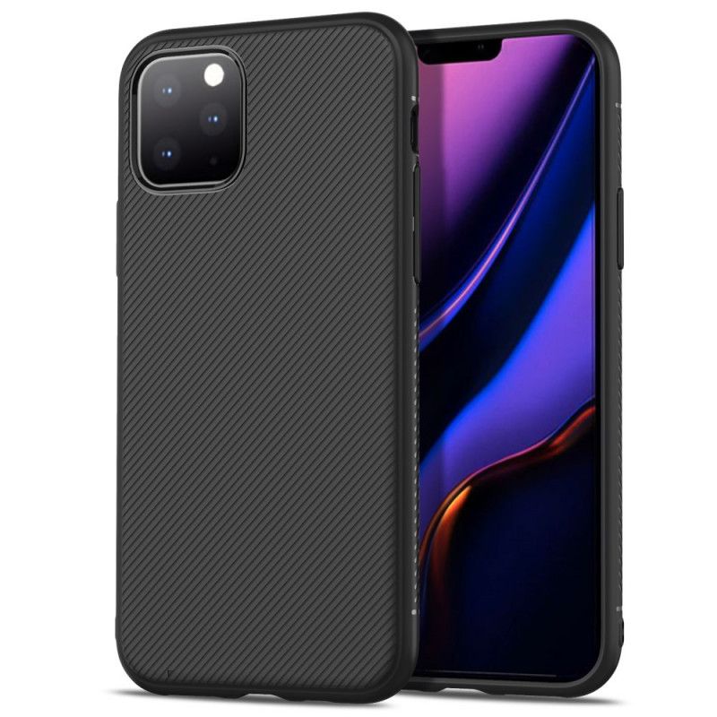 Hülle iPhone 11 Pro Schwarz Jazzserien-Twill