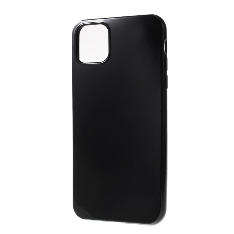 Hülle iPhone 11 Pro Schwarz Volltonfarbe