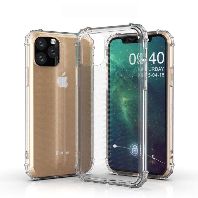 Hülle iPhone 11 Pro Transparentes Premium-Silikon