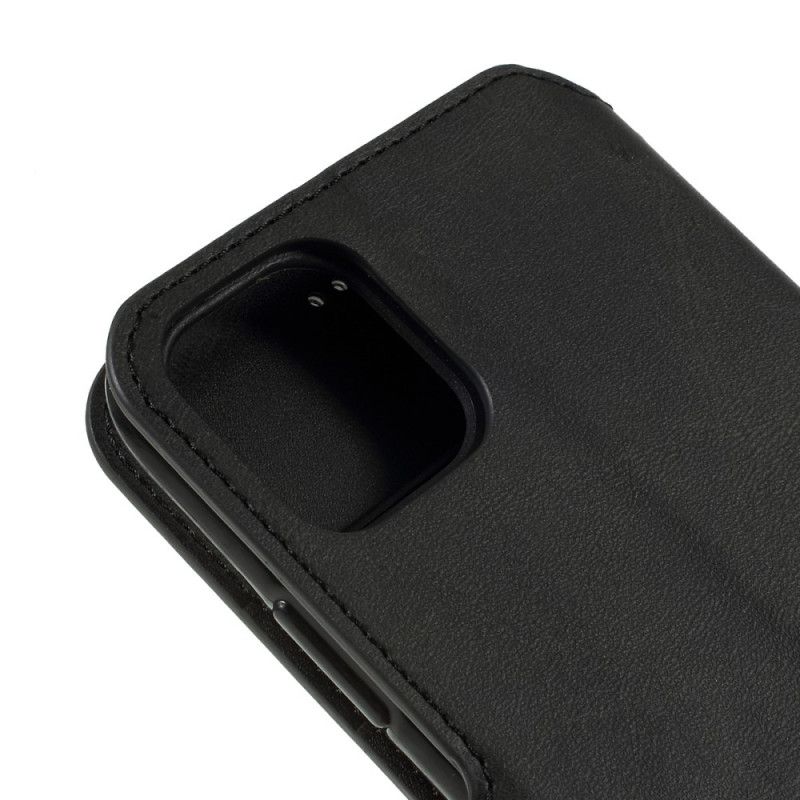 Lederhüllen Für iPhone 11 Pro Schwarz Ledereffekt-Azns