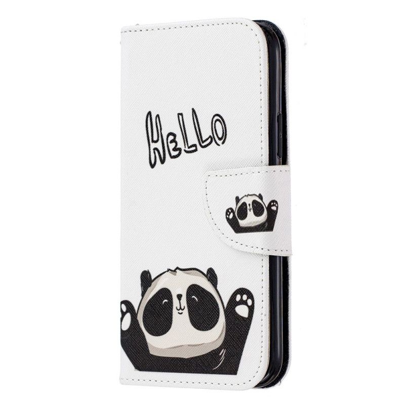 Lederhüllen iPhone 11 Pro Hallo Panda