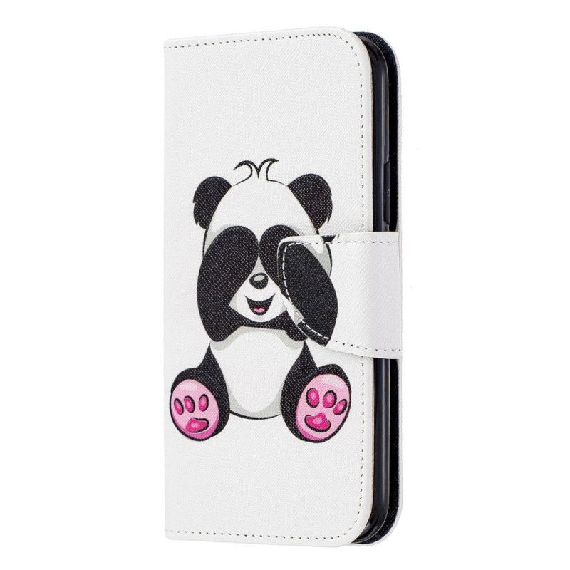 Lederhüllen iPhone 11 Pro Lustiger Panda