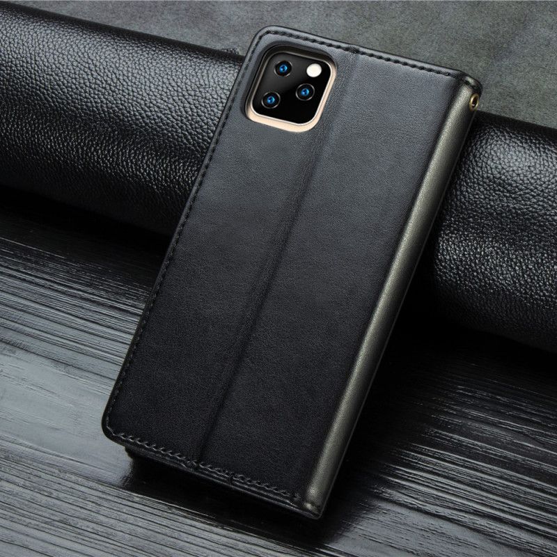 Lederhüllen iPhone 11 Pro Schwarz Premium-Design