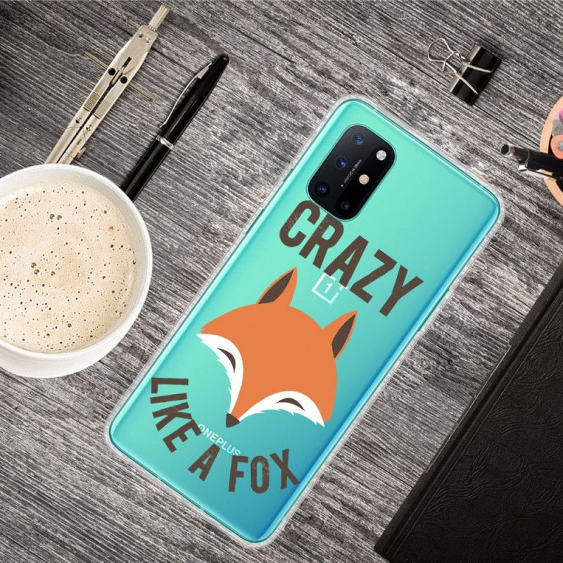 Hülle Für OnePlus 8T Fuchs / Verrückt Wie Ein Fuchs