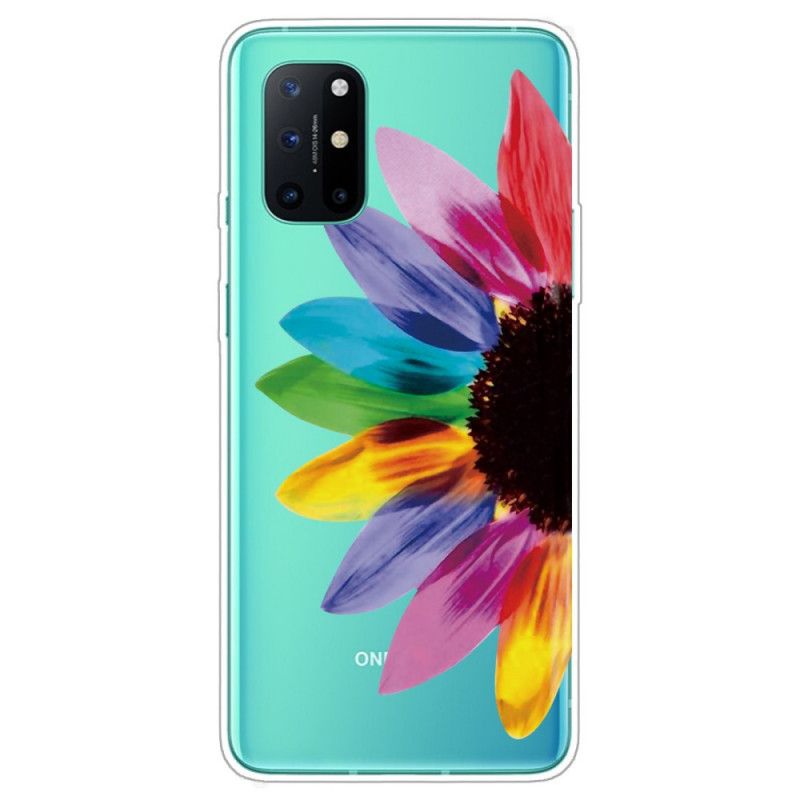 Hülle OnePlus 8T Handyhülle Farbige Blume