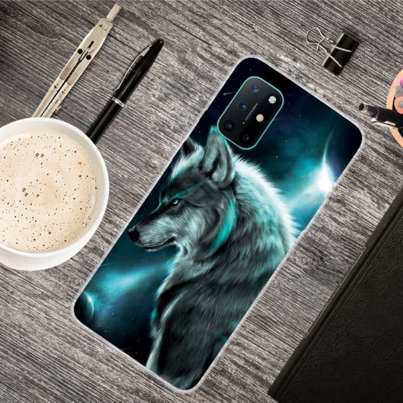 Hülle OnePlus 8T Handyhülle Königlicher Wolf