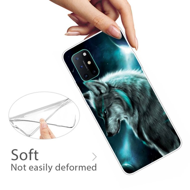 Hülle OnePlus 8T Handyhülle Königlicher Wolf