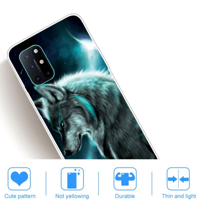 Hülle OnePlus 8T Handyhülle Königlicher Wolf