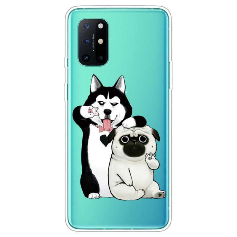 Hülle OnePlus 8T Handyhülle Lustige Hunde