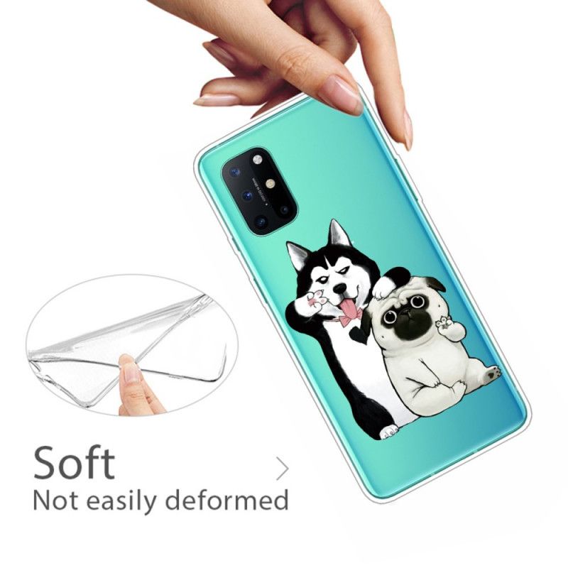 Hülle OnePlus 8T Handyhülle Lustige Hunde