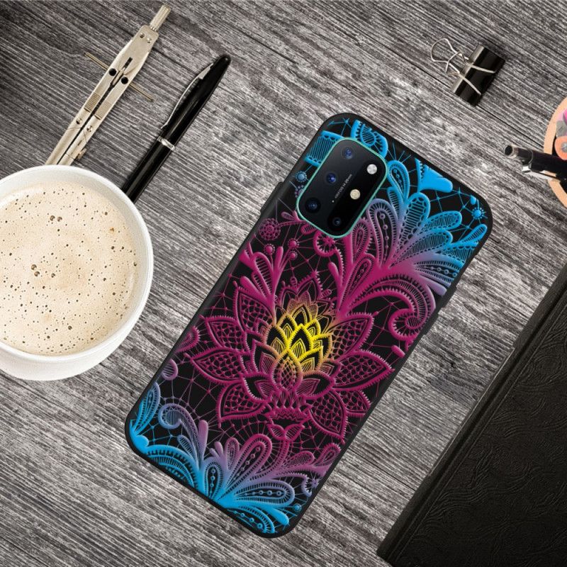 Hülle OnePlus 8T Handyhülle Meisterhafte Blume