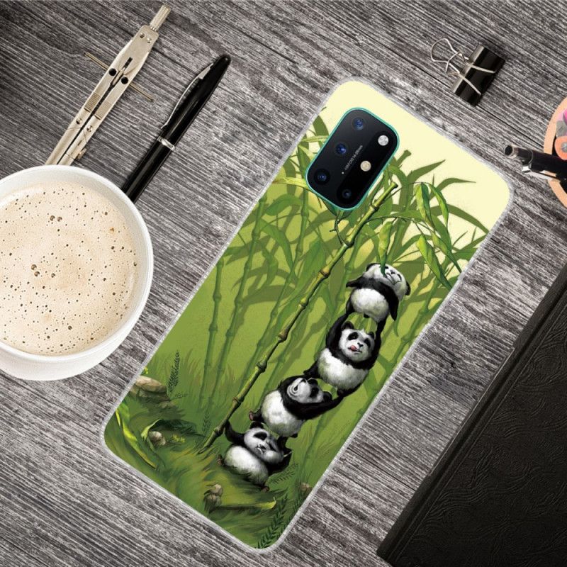 Hülle OnePlus 8T Haufen Pandas