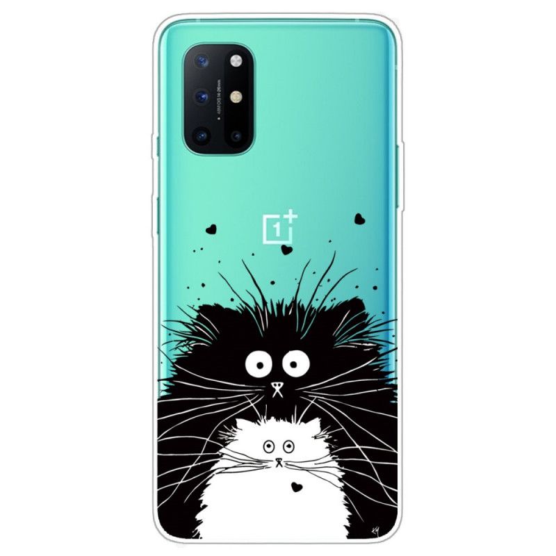 Hülle OnePlus 8T Schau Dir Die Verrückten Katzen An