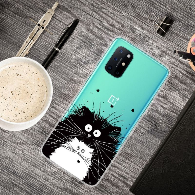 Hülle OnePlus 8T Schau Dir Die Verrückten Katzen An