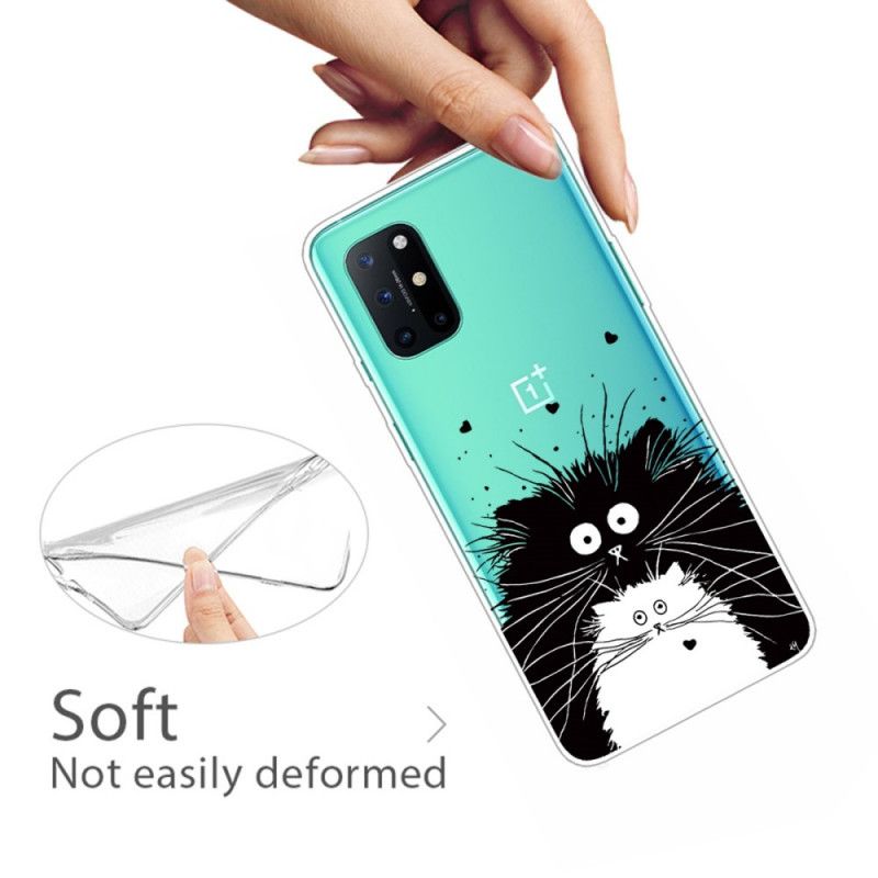 Hülle OnePlus 8T Schau Dir Die Verrückten Katzen An