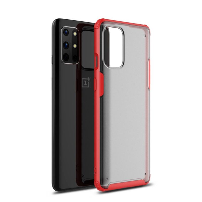 Hülle OnePlus 8T Schwarz Mattierter Hybrid