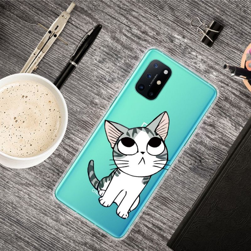 Hülle OnePlus 8T Sieh Dir Die Graue Katze An