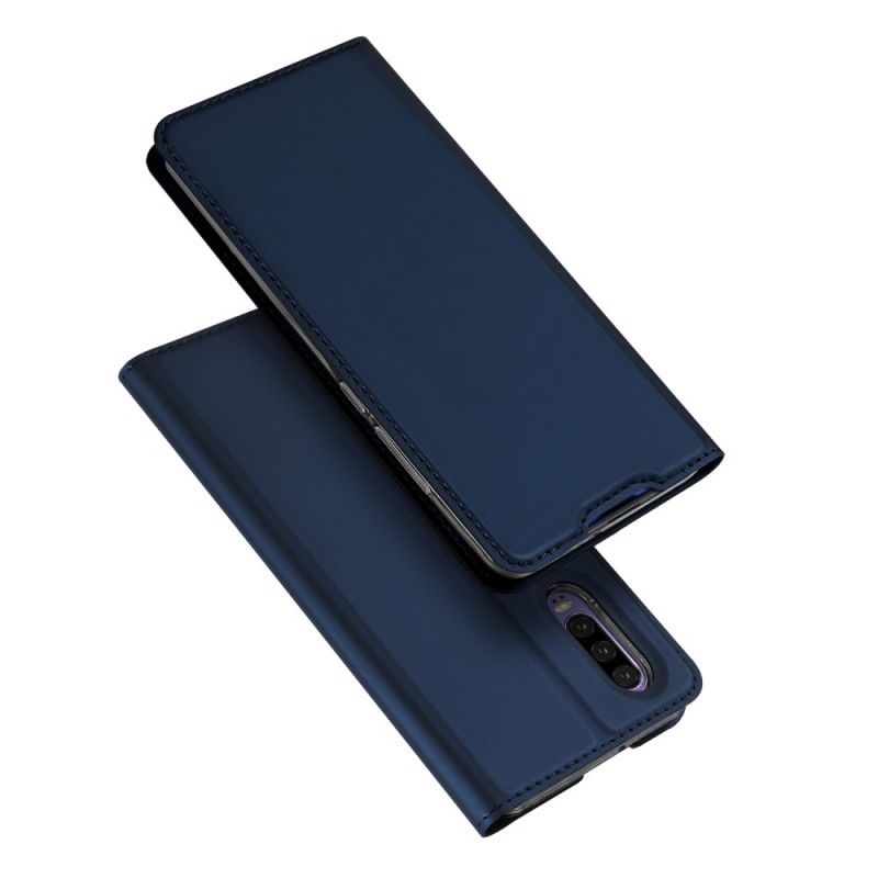 Flip Case Huawei P30 Schwarz Handyhülle Pro-Dux-Ducis-Haut