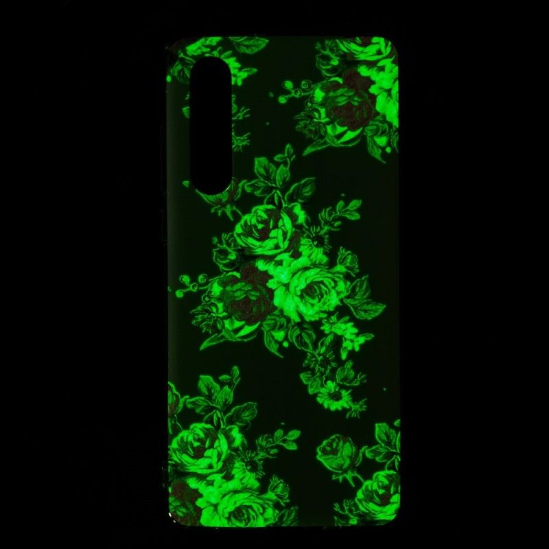 Hülle Huawei P30 Fluoreszierende Freiheitsblumen