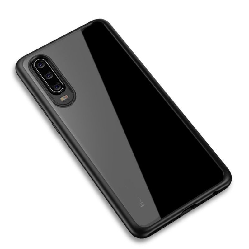 Hülle Huawei P30 Schwarz Ipaky Hybrid-Serie