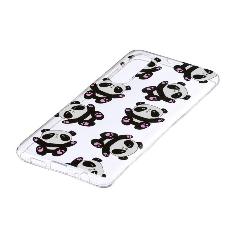 Hülle Huawei P30 Transparente Pandas Haben Spaß