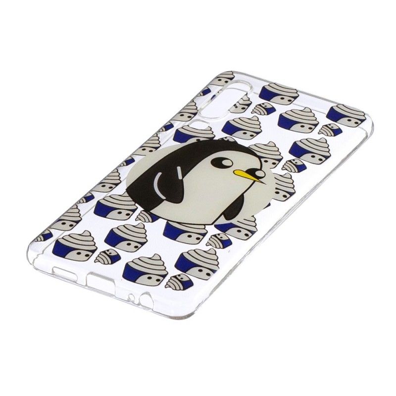 Hülle Huawei P30 Transparente Pinguine