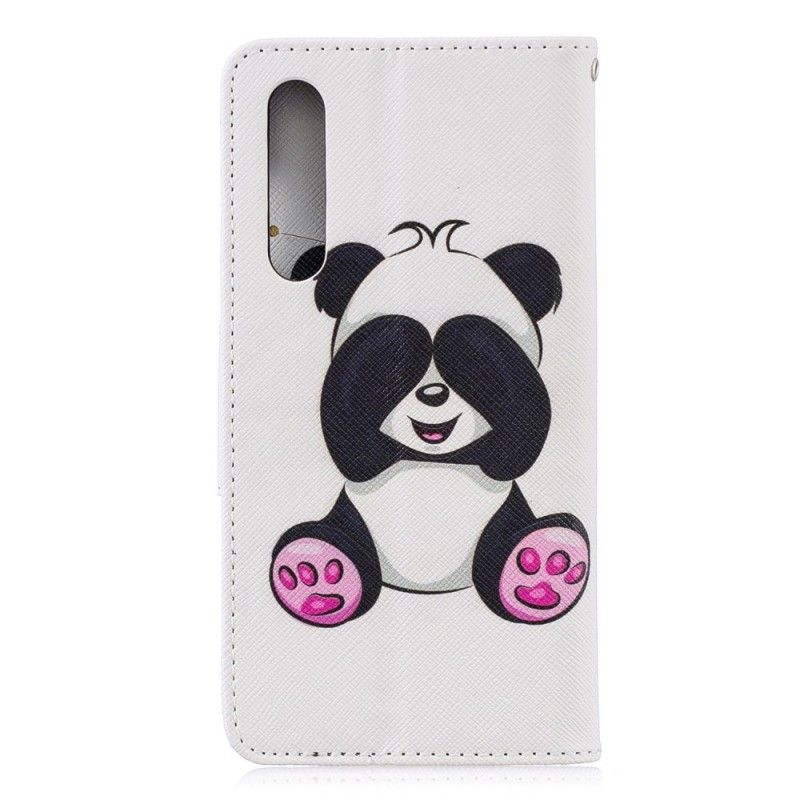 Lederhüllen Huawei P30 Lustiger Panda