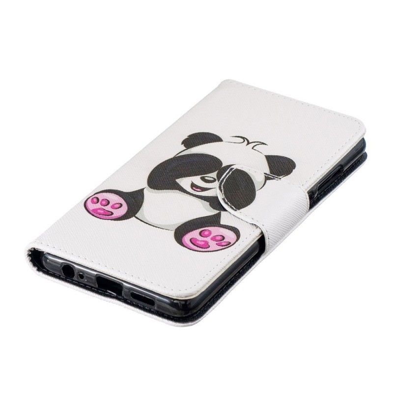 Lederhüllen Huawei P30 Lustiger Panda