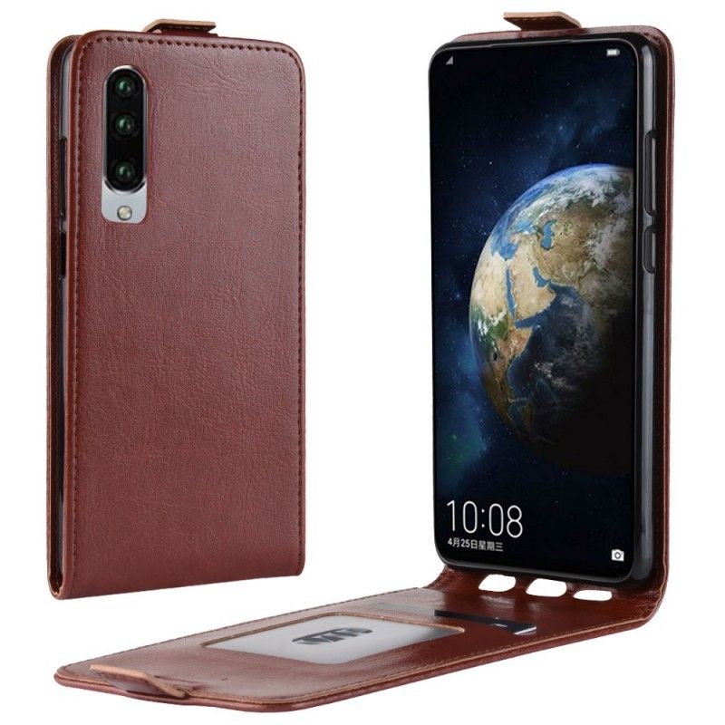 Lederhüllen Huawei P30 Schwarz Faltbar