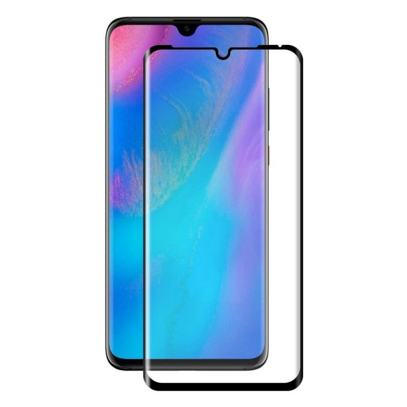 Schutz Aus Gehärtetem Glas Bei Huawei P30 Schwarz Calans