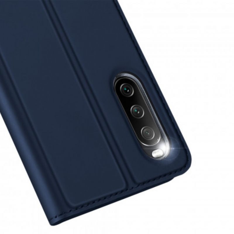 Flip Case Für Sony Xperia 10 Iii Skin Pro Dux Ducis