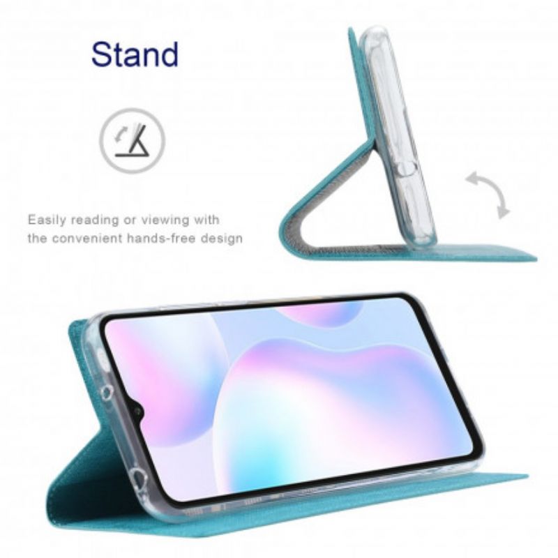 Flip Case Sony Xperia 10 Iii Strukturierter Vili Dmx