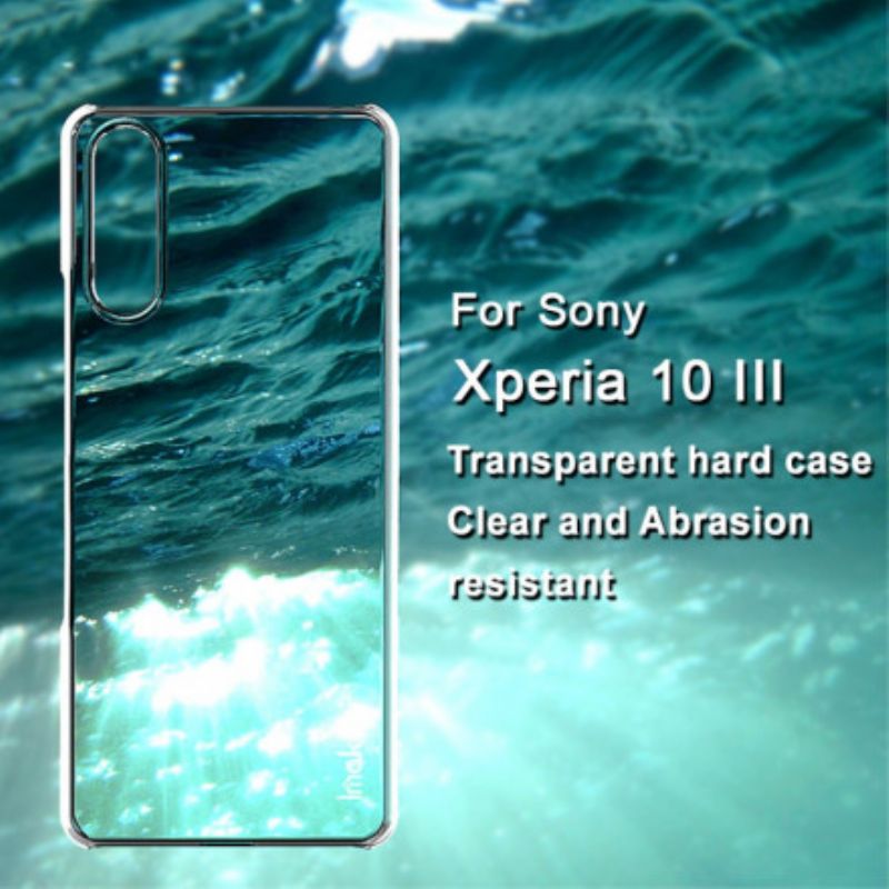 Hülle Für Sony Xperia 10 Iii Imak Transparenter Kristall