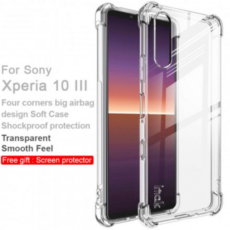 Hülle Für Sony Xperia 10 Iii Transparentes Imak