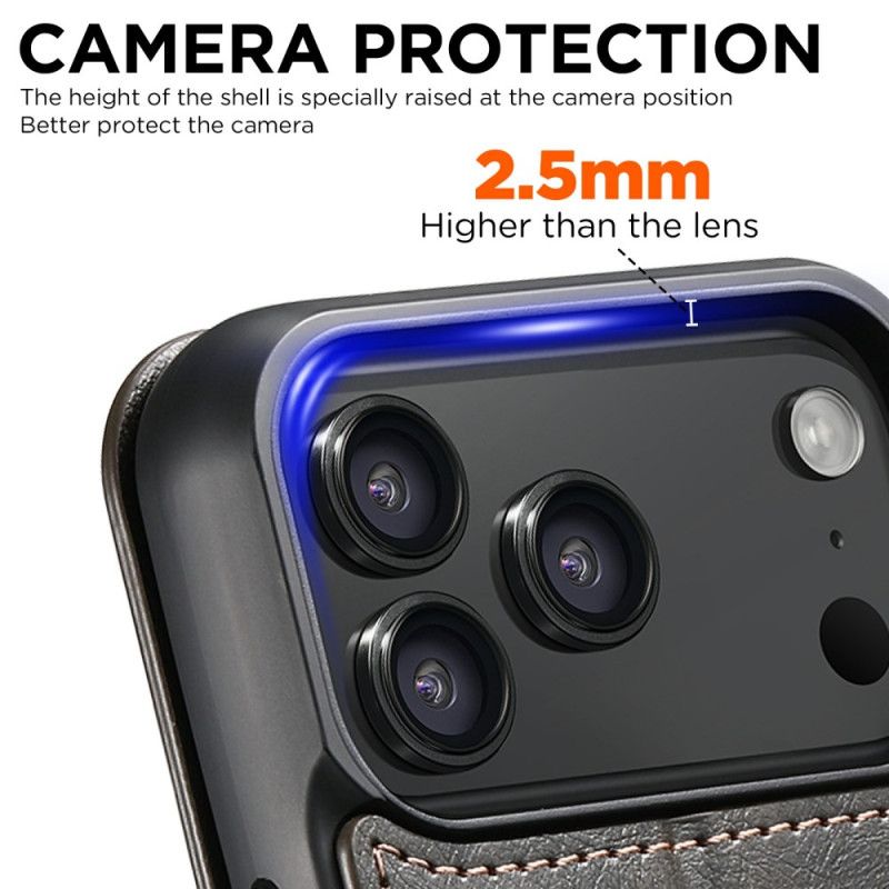 Flip Case Für iPhone 17 Pro Max Magsafe Kompatibel