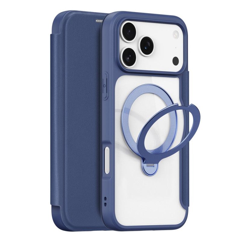 Flip Case Für iPhone 17 Pro Max Magsafe Mit Skin X Pro Serie Dux Ducis Halterung