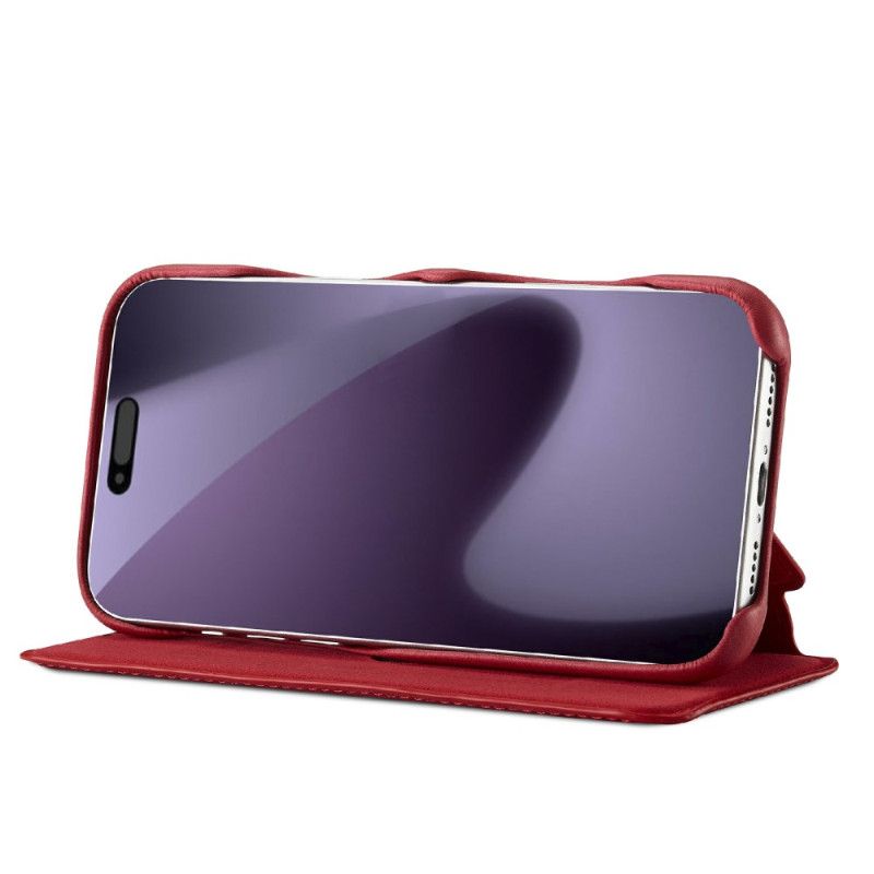 Flip Case iPhone 17 Pro Max Lc.imeeke Hülle In Wildlederoptik