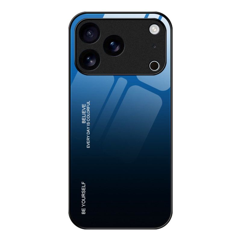 Hülle Für iPhone 17 Pro Max Be Yourself Gehärtetes Glas